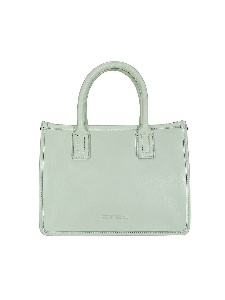 LES VISIONNAIRES Ledertasche - Tote Bag LENA SILKY Medium mint von LES VISIONNAIRES