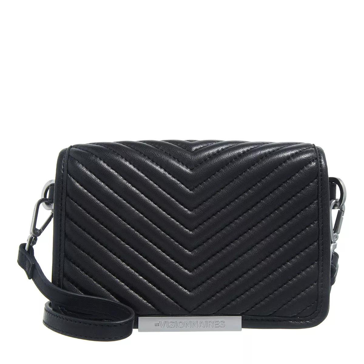 LESVISIONNAIRES Schultertasche - Joelle Quilting - Gr. unisize - in Schwarz - für Damen LESVISIONNAIRES Schultertasche - Joelle Quilting - Gr. unisize - in Schwarz - für Damen von LESVISIONNAIRES