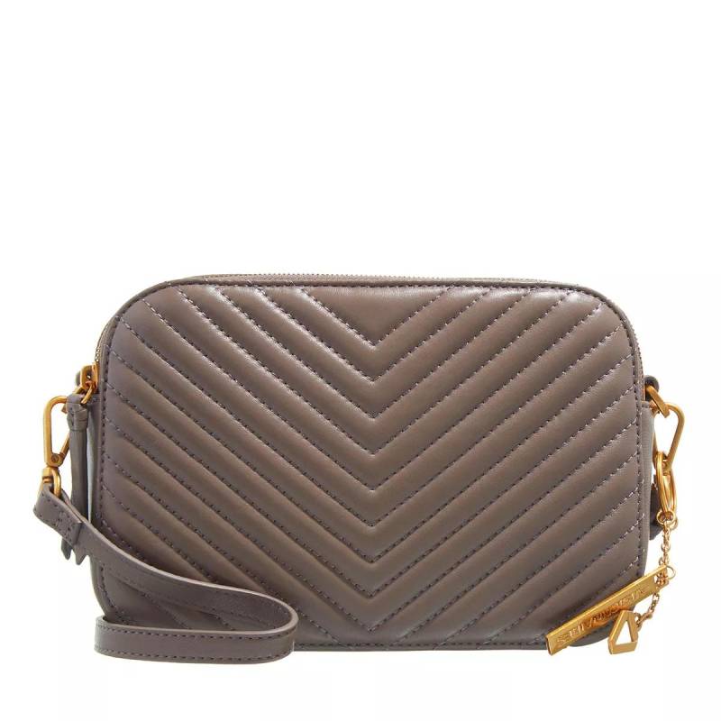 LESVISIONNAIRES Schultertasche - Lola Quilting - Gr. unisize - in Taupe - für Damen von LESVISIONNAIRES