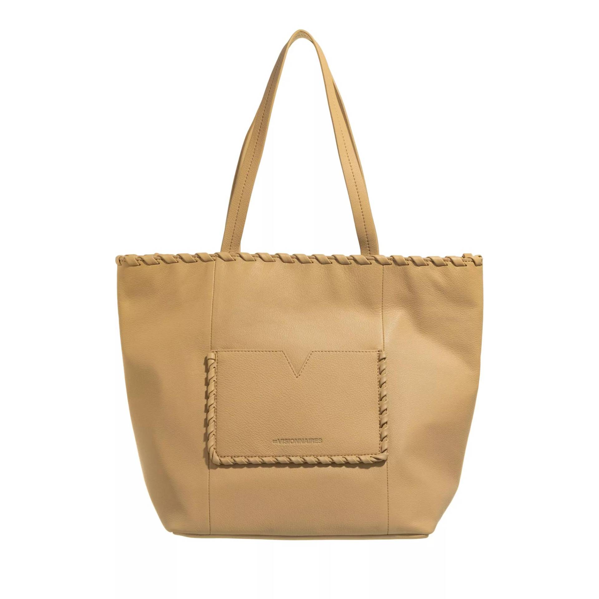 LESVISIONNAIRES Schultertasche - Louve Lacing - Gr. unisize - in Taupe - für Damen LESVISIONNAIRES Schultertasche - Louve Lacing - Gr. unisize - in Taupe - für Damen von LESVISIONNAIRES