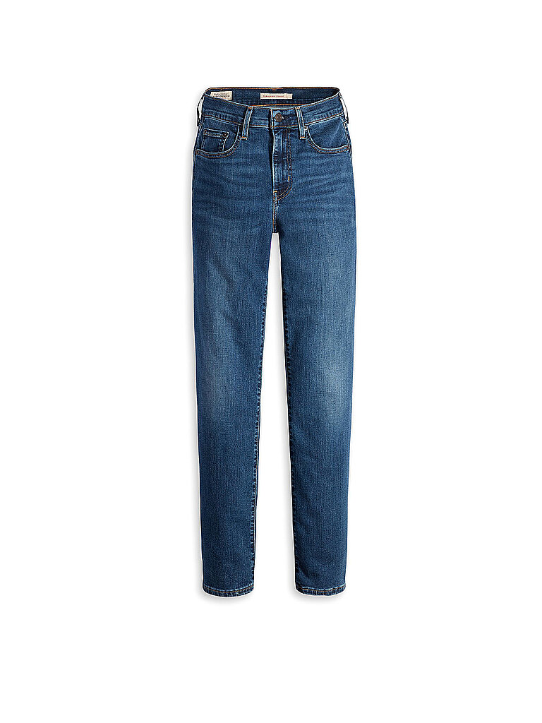 LEVI'S® Highwaist Jeans Straight Fit 724 dunkelblau | 26/L32 von LEVI'S®