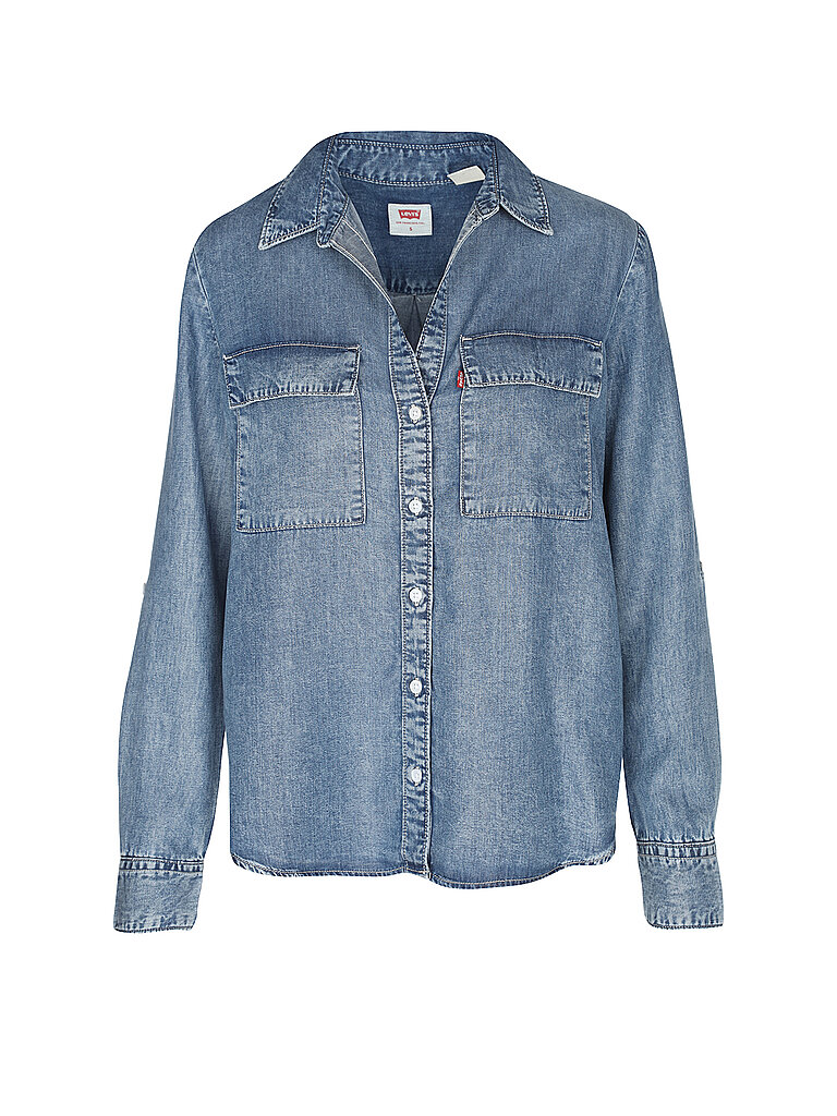 LEVI'S® Jeansbluse DOREEN blau | M von LEVI'S®