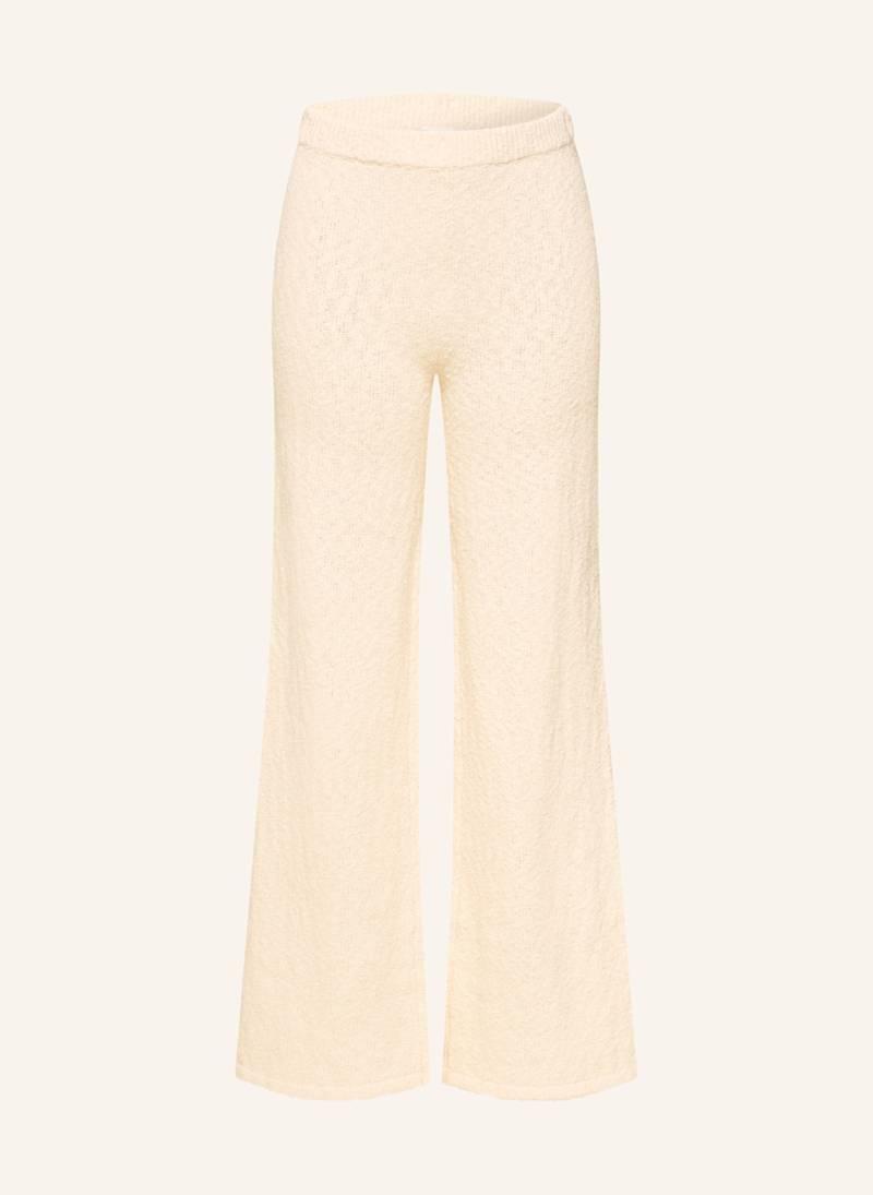 Lezu Strickhose Elena weiss von LEZU