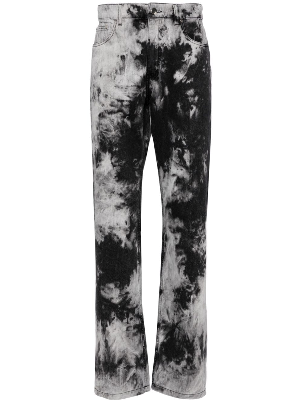 LGN LOUIS GABRIEL NOUCHI tie-dye straight jeans - Grey von LGN LOUIS GABRIEL NOUCHI