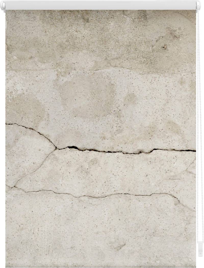 LICHTBLICK ORIGINAL Seitenzugrollo »Klemmfix Motiv Beton«, Lichtschutz, ohne Bohren, freihängend, bedruckt von LICHTBLICK ORIGINAL