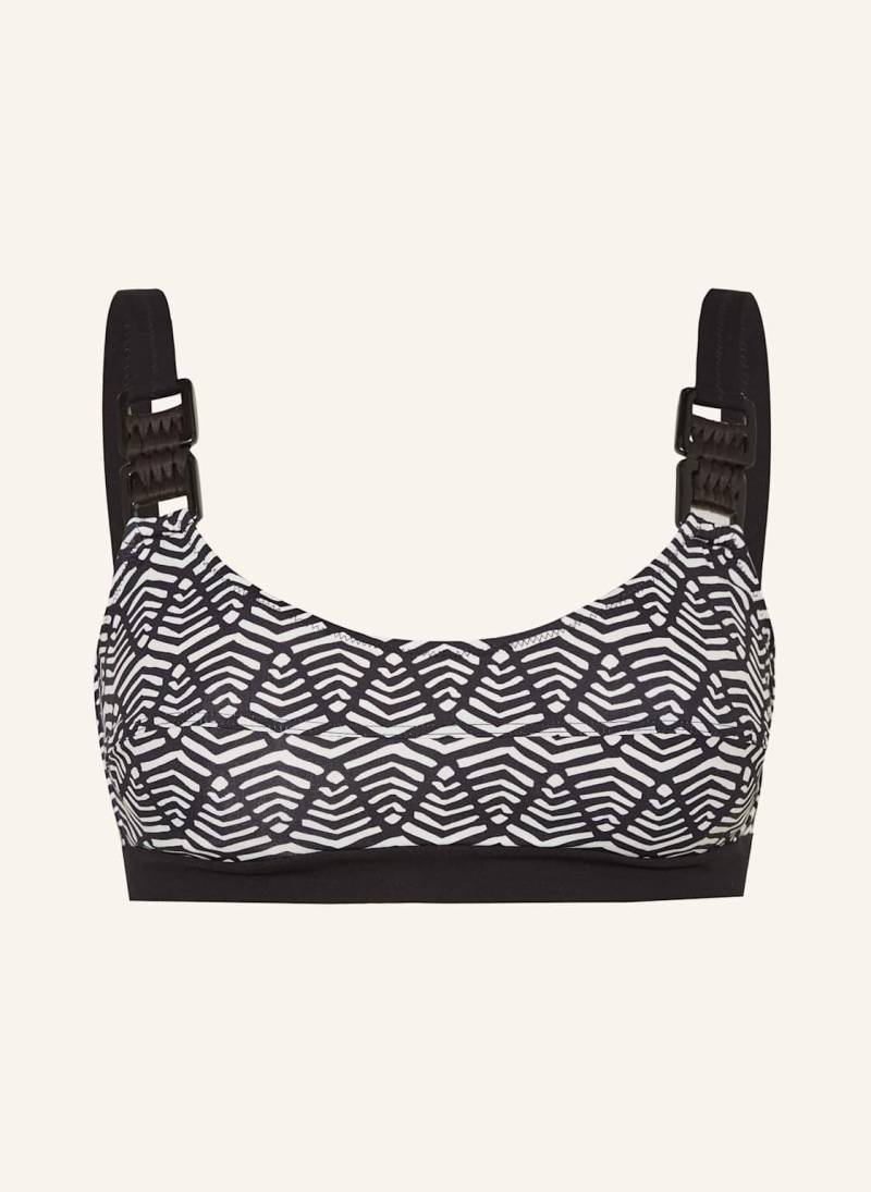 Lidea Bralette-Bikini-Top Dashed Pulse schwarz von LIDEA