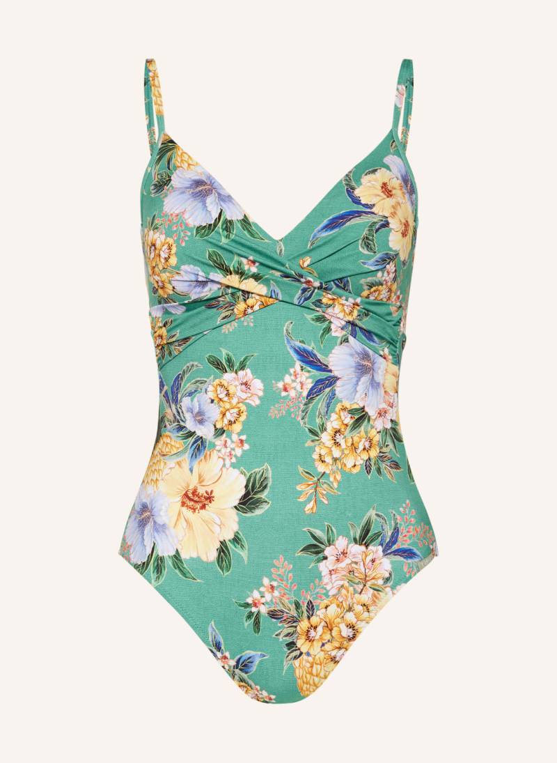 Lidea Shape-Badeanzug Pineapple Sea blau von LIDEA
