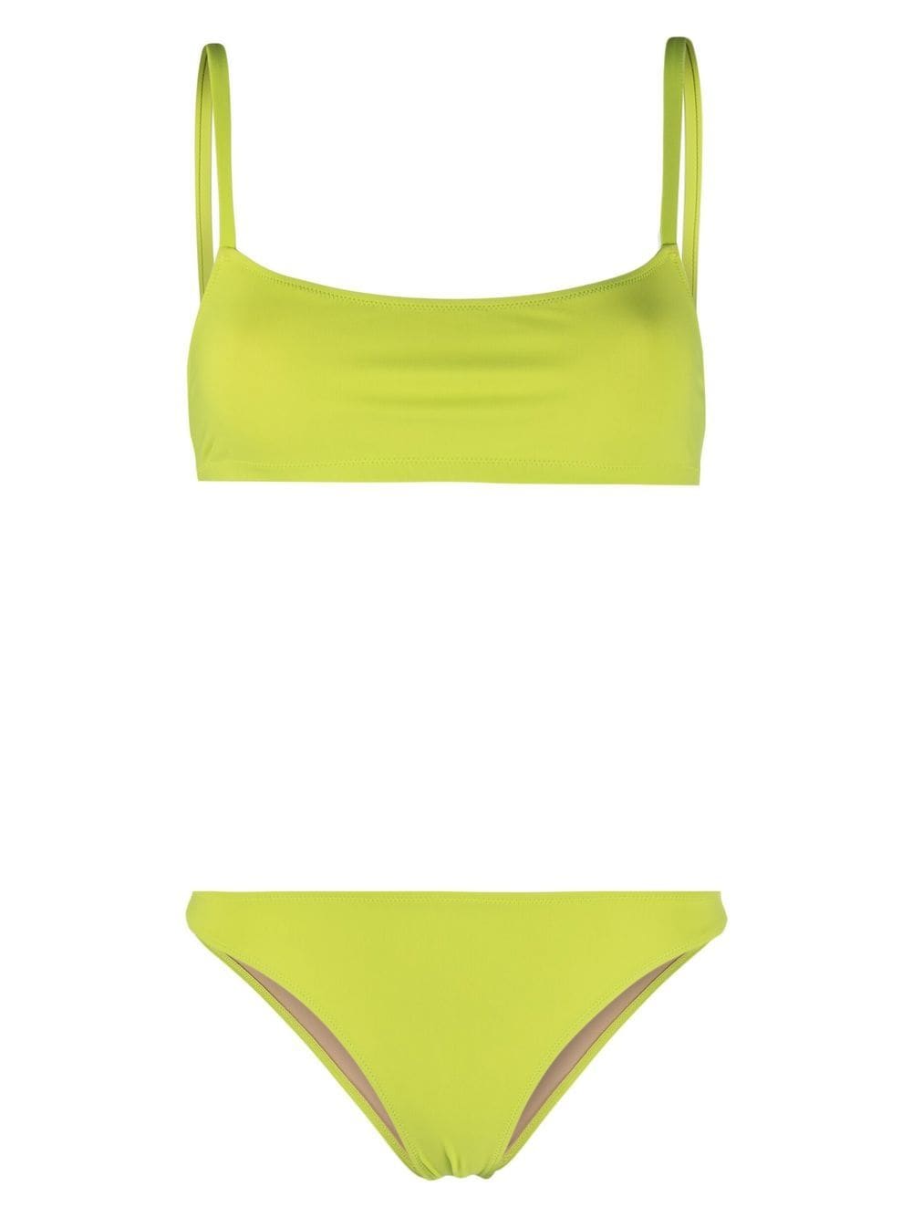 LIDO bustier-style bikini set - Green von LIDO