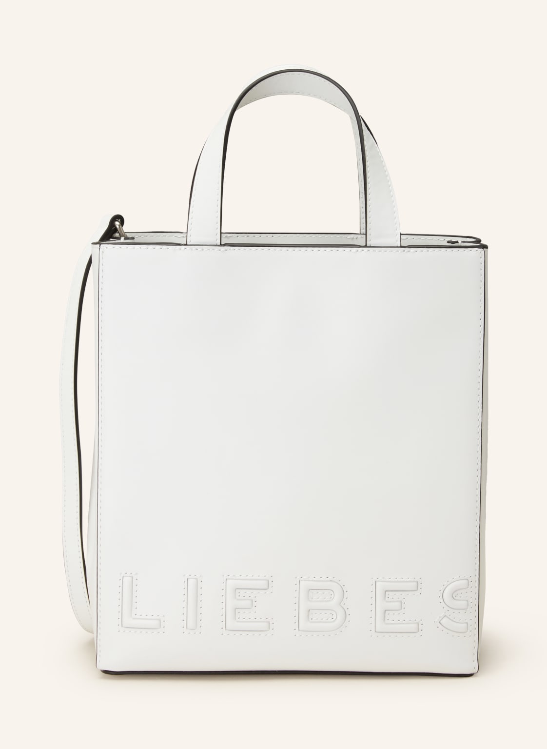 Liebeskind Handtasche Paperbag S weiss von LIEBESKIND