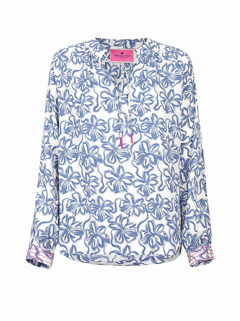 LIEBLINGSSTÜCK Bluse RUKANIL blau | 46 von LIEBLINGSSTÜCK