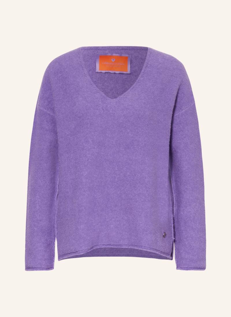 Lieblingsstück Pullover Aurelal lila von LIEBLINGSSTÜCK