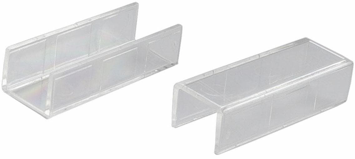 Liedeco Sichtschutzbefestigungen Zubehör-Set »Verbinder für 1-3-laüfige Gardinenschienen«, (2 St.) von LIEDECO