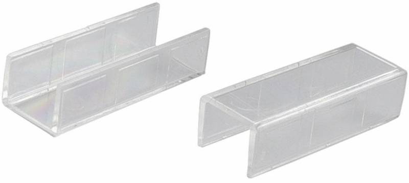 Liedeco Sichtschutzbefestigungen Zubehör-Set »Verbinder für 1-3-laüfige Gardinenschienen«, (2 St.) von LIEDECO