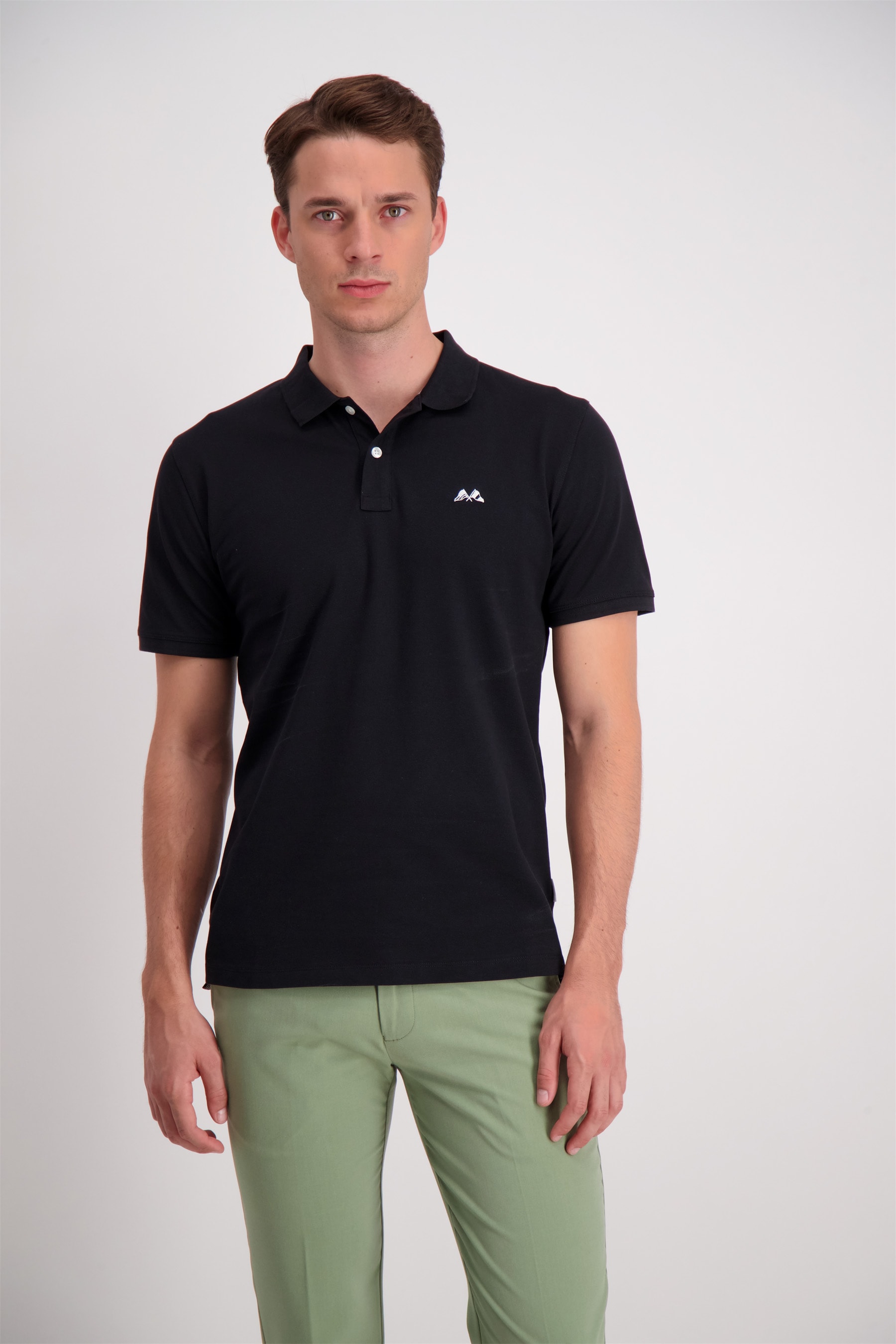LINDBERGH Poloshirt, mit Logostickerei von LINDBERGH
