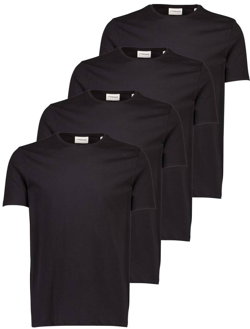 LINDBERGH T-Shirt, (Packung, 4 tlg.), mit Rundhalsausschnitt im 4-er Pack von LINDBERGH