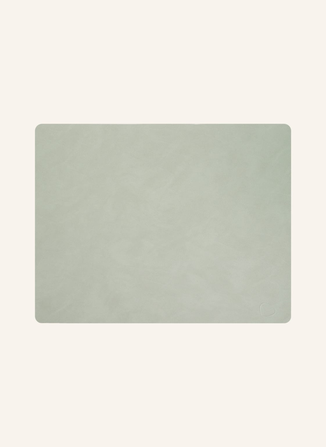 Linddna Tischset Square L Aus Leder gruen Linddna Tischset Square L Aus Leder gruen von LINDDNA