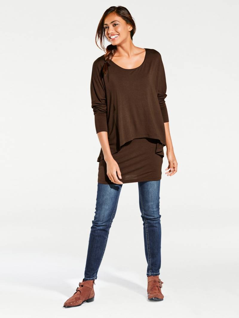 heine Rundhalsshirt »Rundhals-Shirt«, (1 tlg.) von heine