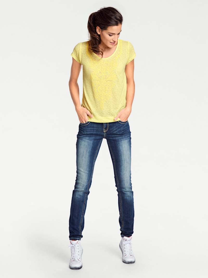 heine Rundhalsshirt »Rundhals-Shirt«, (1 tlg.) von heine