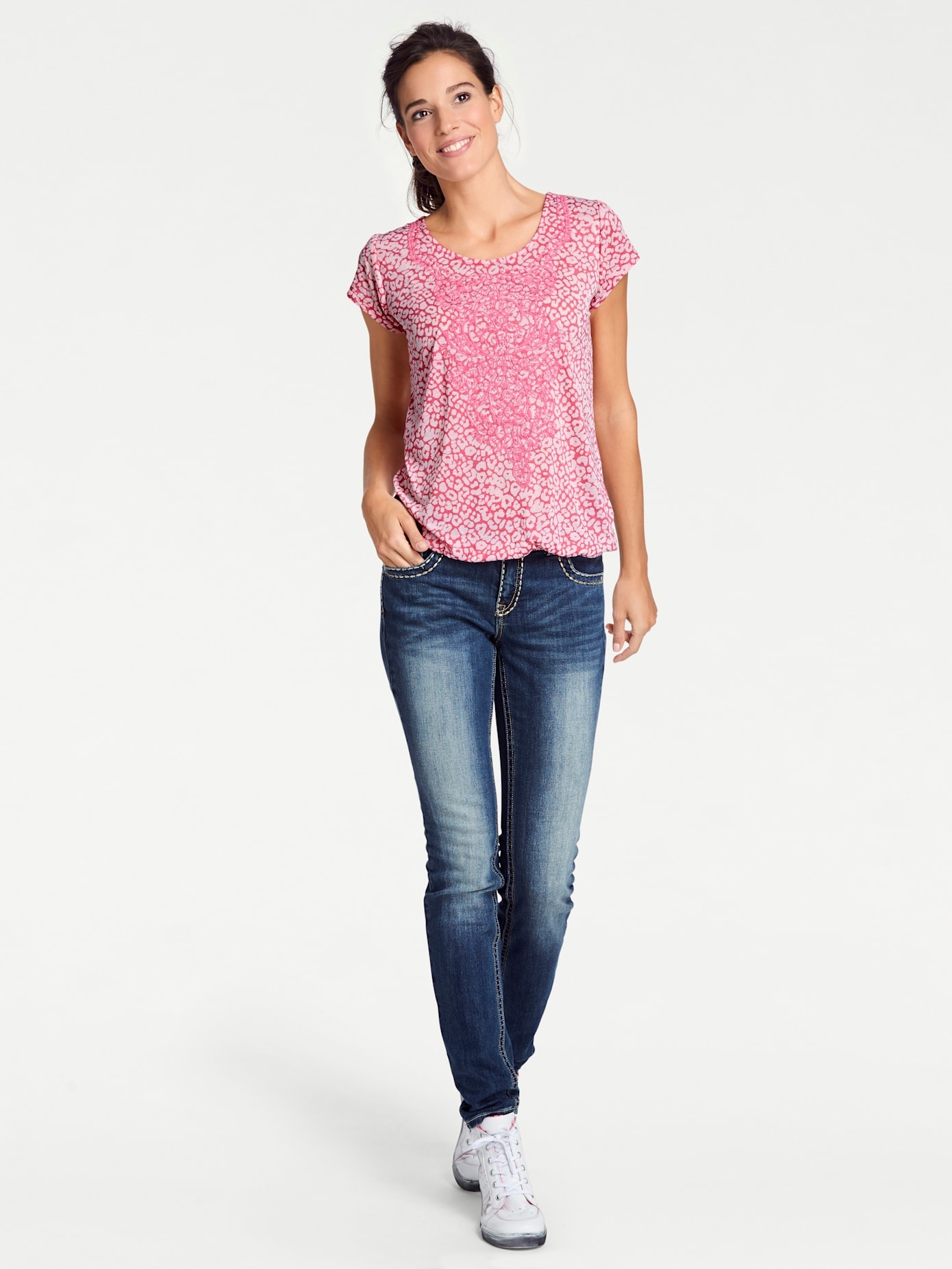 heine Rundhalsshirt »Rundhals-Shirt«, (1 tlg.) heine Rundhalsshirt »Rundhals-Shirt«, (1 tlg.) von heine
