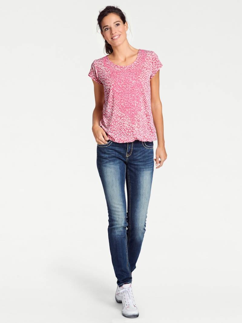 heine Rundhalsshirt »Rundhals-Shirt«, (1 tlg.) von heine