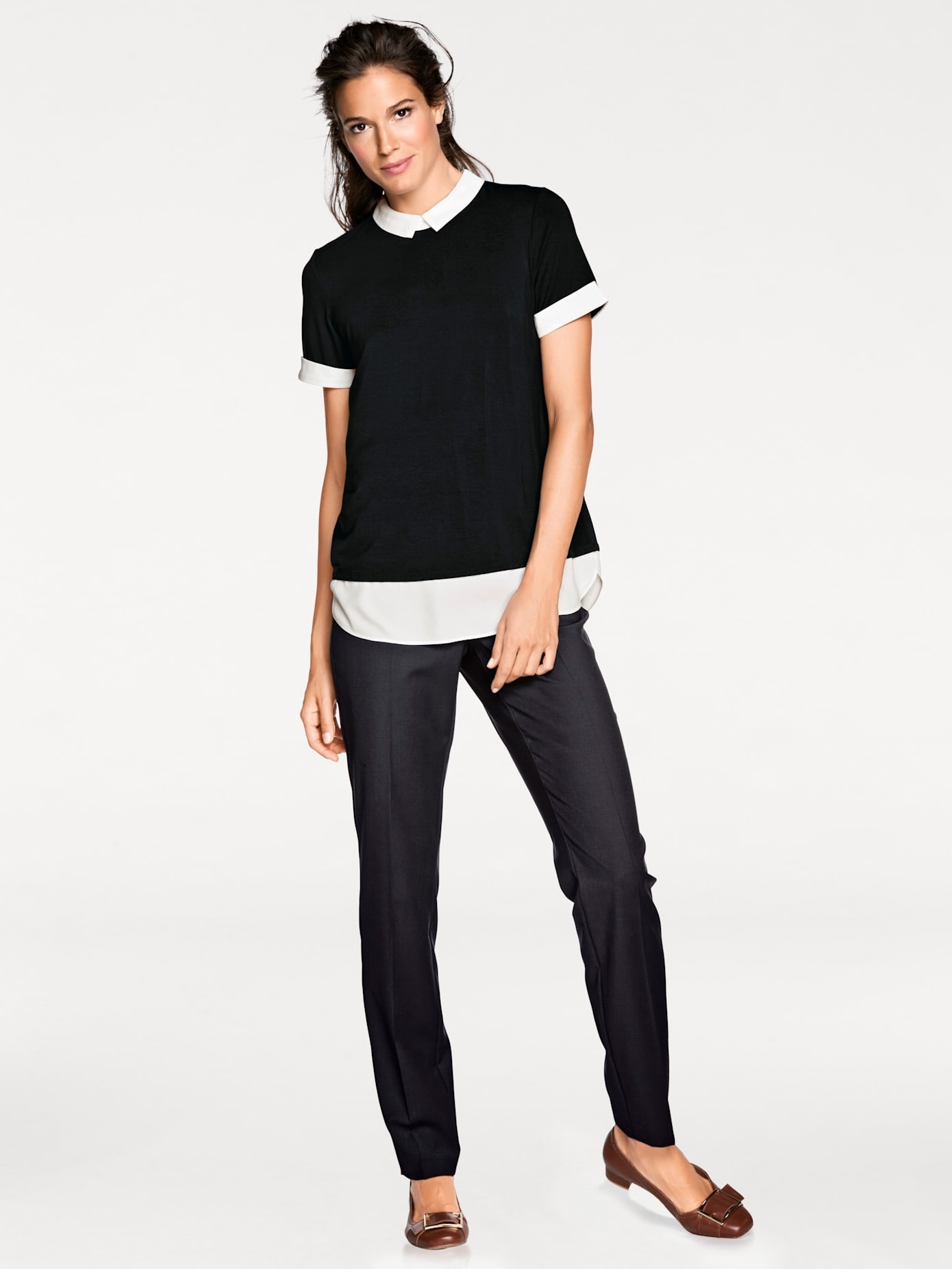 heine Rundhalsshirt »Rundhals-Shirt«, (1 tlg.) heine Rundhalsshirt »Rundhals-Shirt«, (1 tlg.) von heine