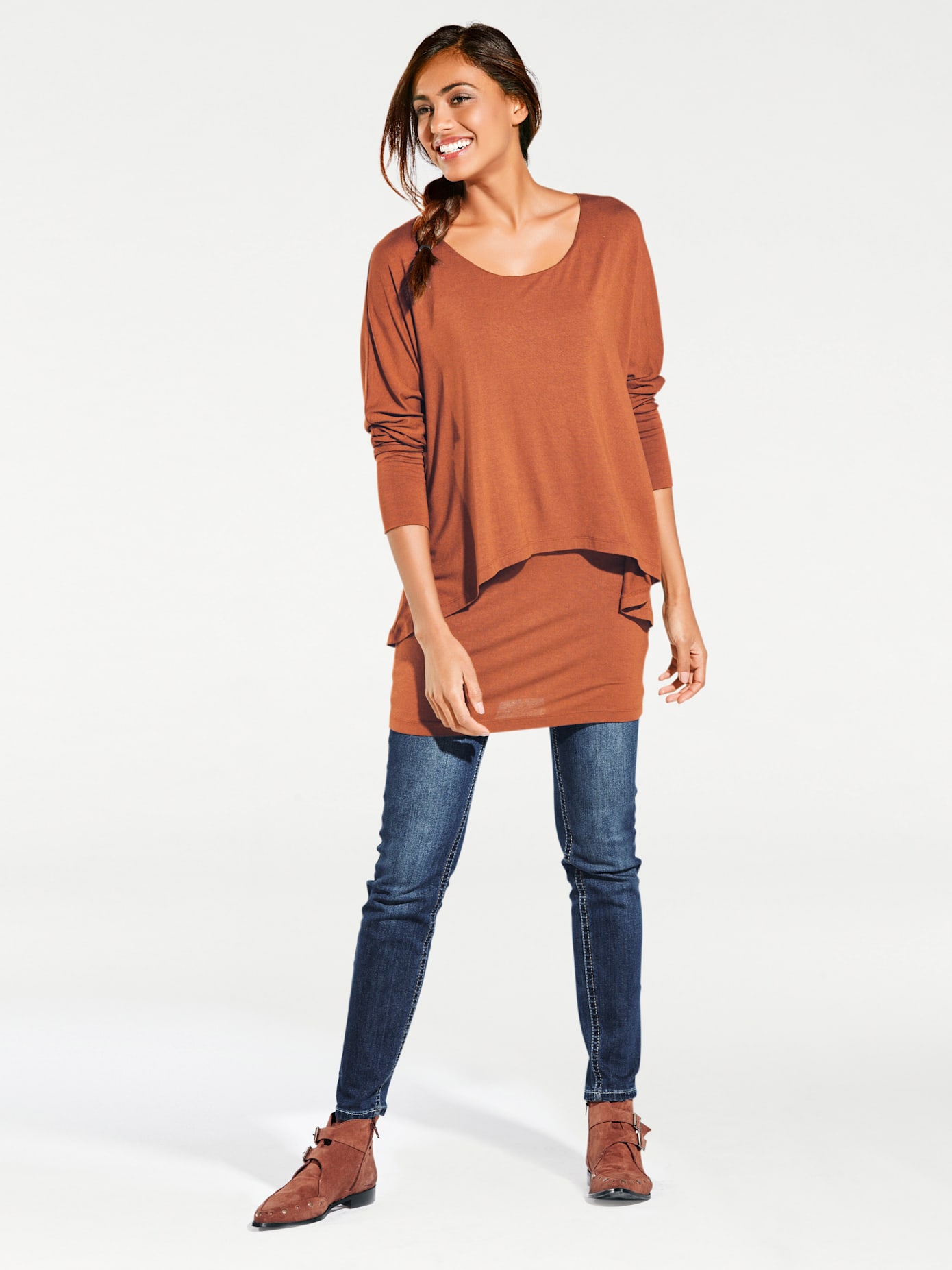 heine Rundhalsshirt »Rundhals-Shirt«, (1 tlg.) heine Rundhalsshirt »Rundhals-Shirt«, (1 tlg.) von heine