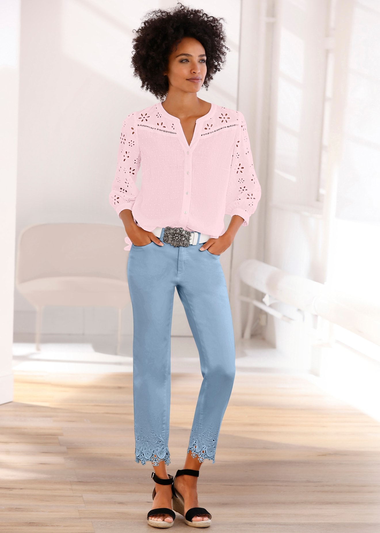 heine Spitzenbluse von heine
