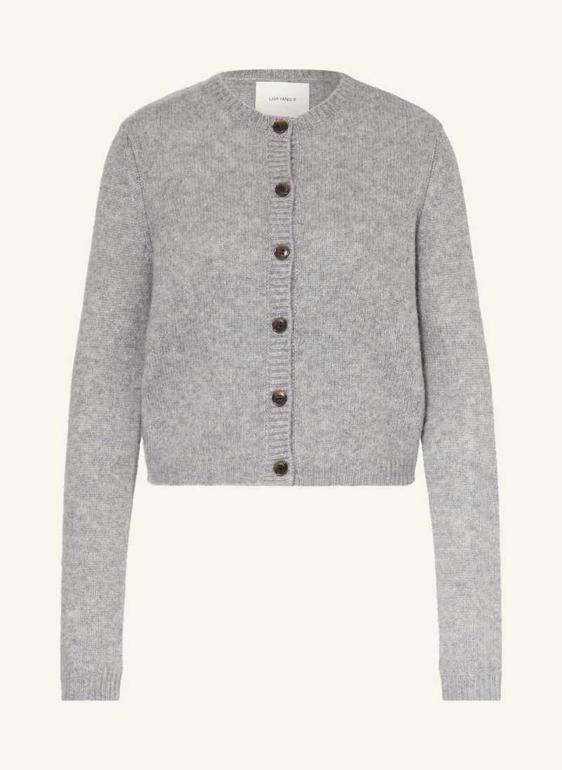 Lisa Yang Strickjacke Mit Cashmere grau von LISA YANG