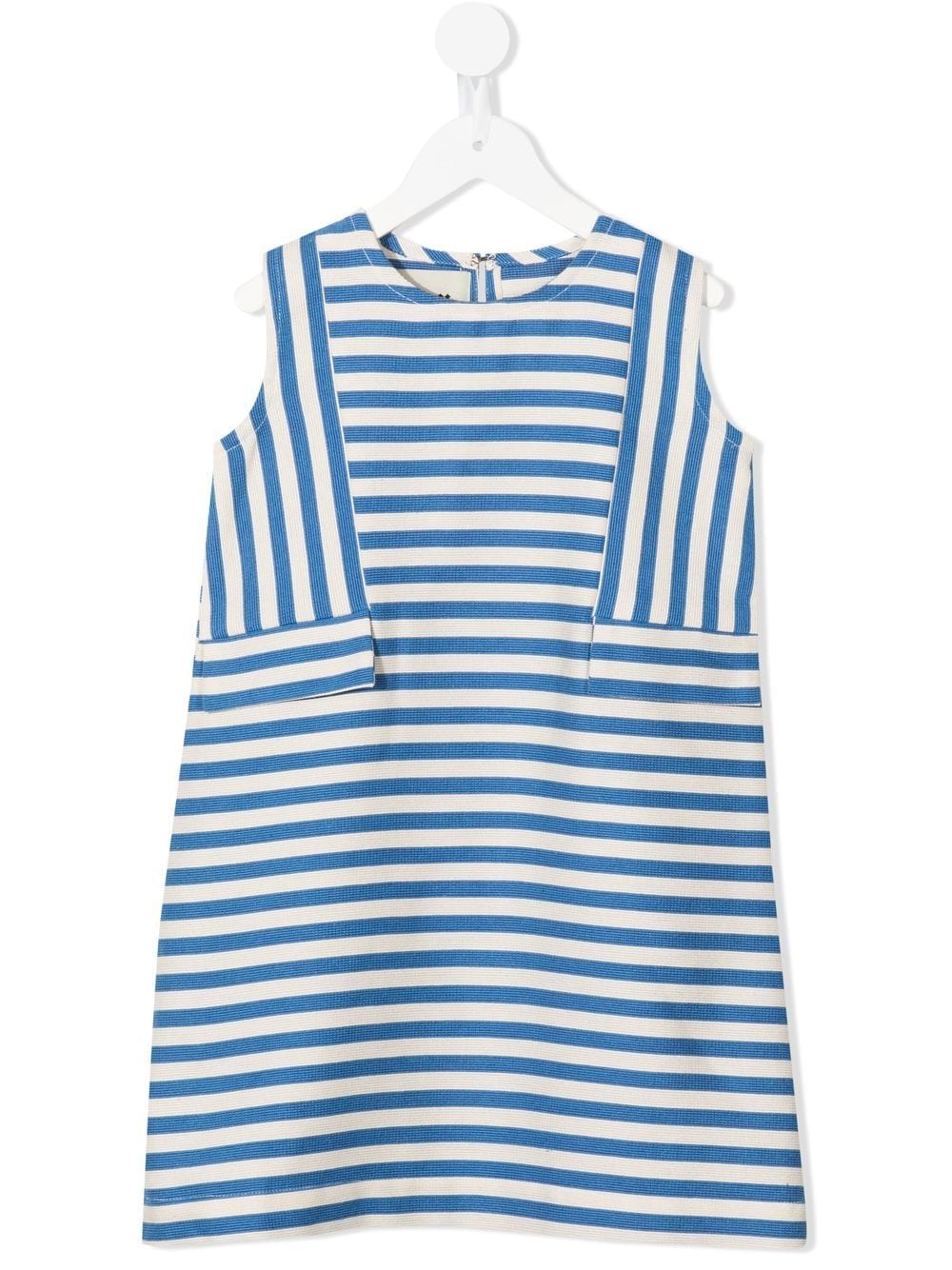 Little Bambah Arayes striped mini dress - Blue von Little Bambah