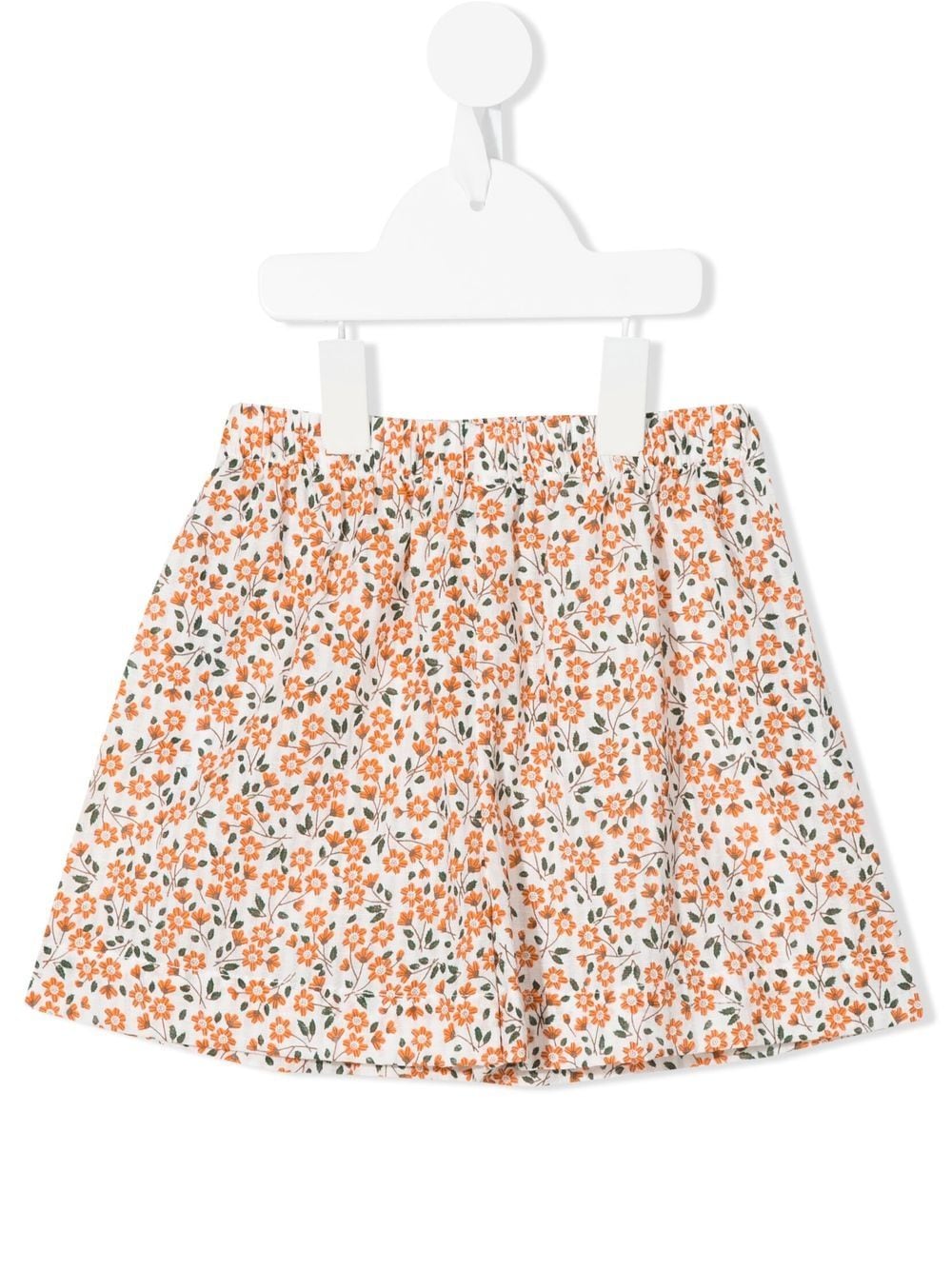 Little Bambah floral-print cotton-blend shorts - Orange von Little Bambah