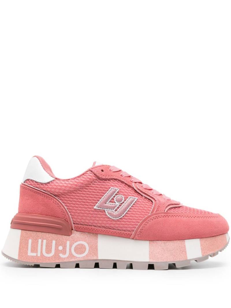 LIU JO Amazing 25 flatform sneakers - Pink von LIU JO