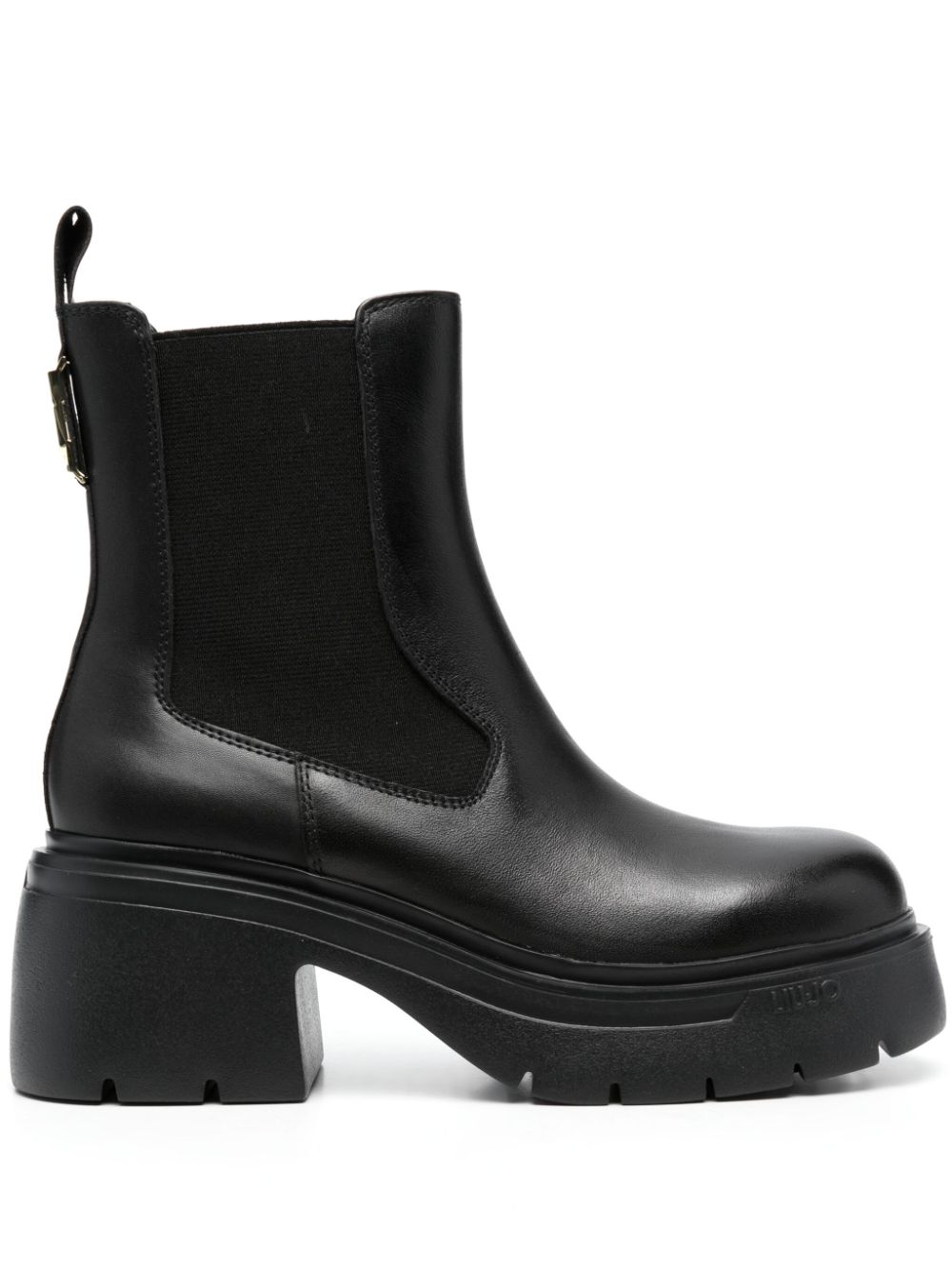 LIU JO Carrie 60mm leather ankle boots - Black von LIU JO