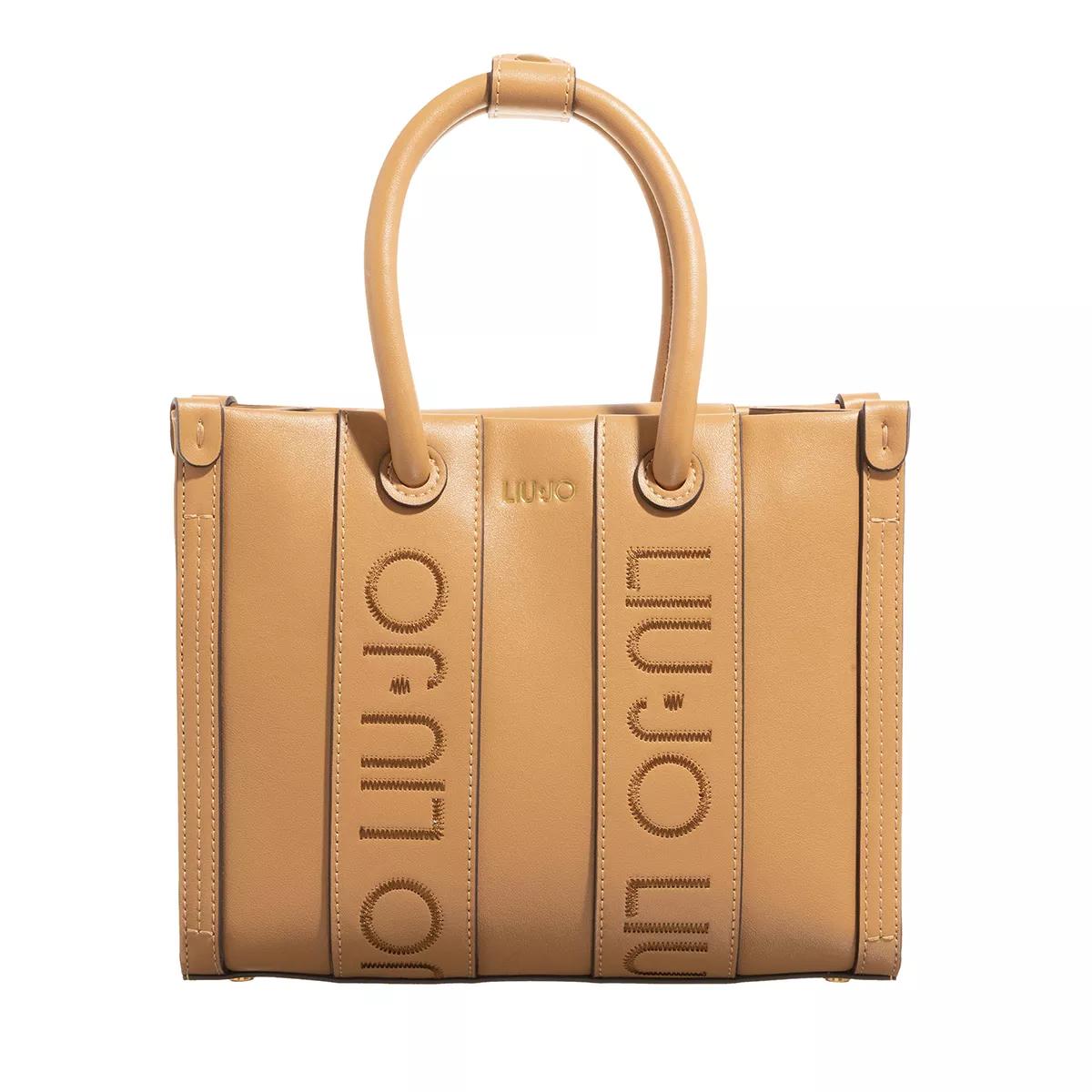 LIU JO Henkeltasche - Ecs M Tote - Gr. unisize - in Beige - für Damen von LIU JO