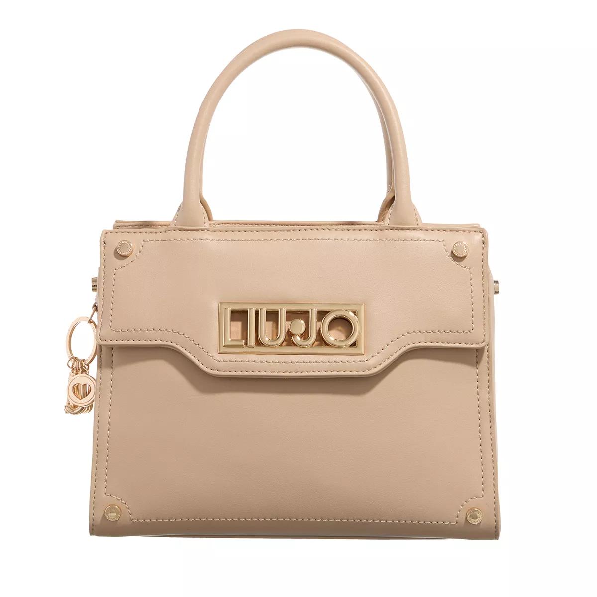 LIU JO Henkeltasche - Ecs S Satchel - Gr. unisize - in Beige - für Damen von LIU JO