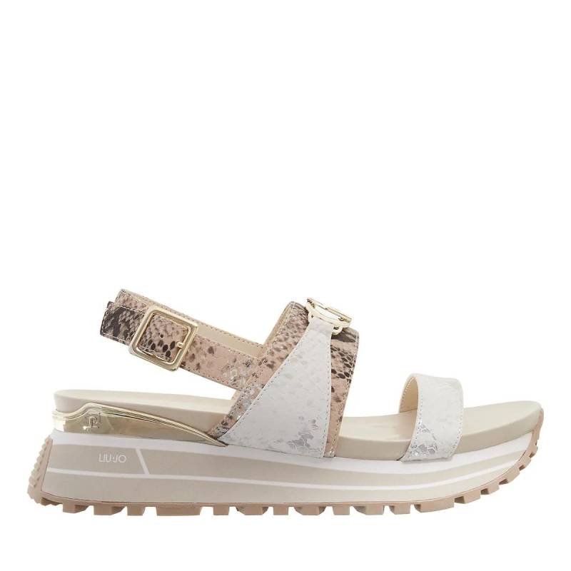 LIU JO Sandalen - Liu Jo Maxi Wonder Sandal 30 - Gr. 36 (EU) - in Beige - für Damen von LIU JO