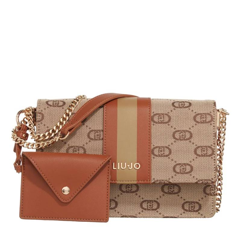 LIU JO Schultertasche - Piccole borse S Crossbody - Gr. unisize - in Beige - für Damen von LIU JO