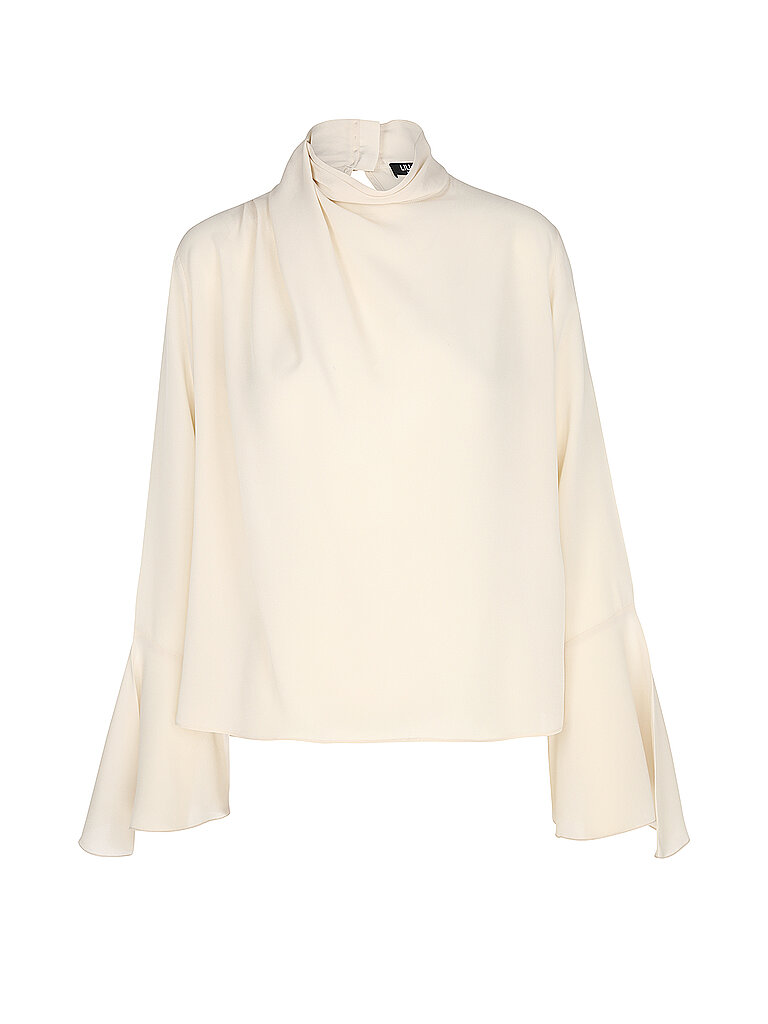 LIU JO Seidenbluse TUNICA DRAPPEGGIATA beige | 38 von LIU JO