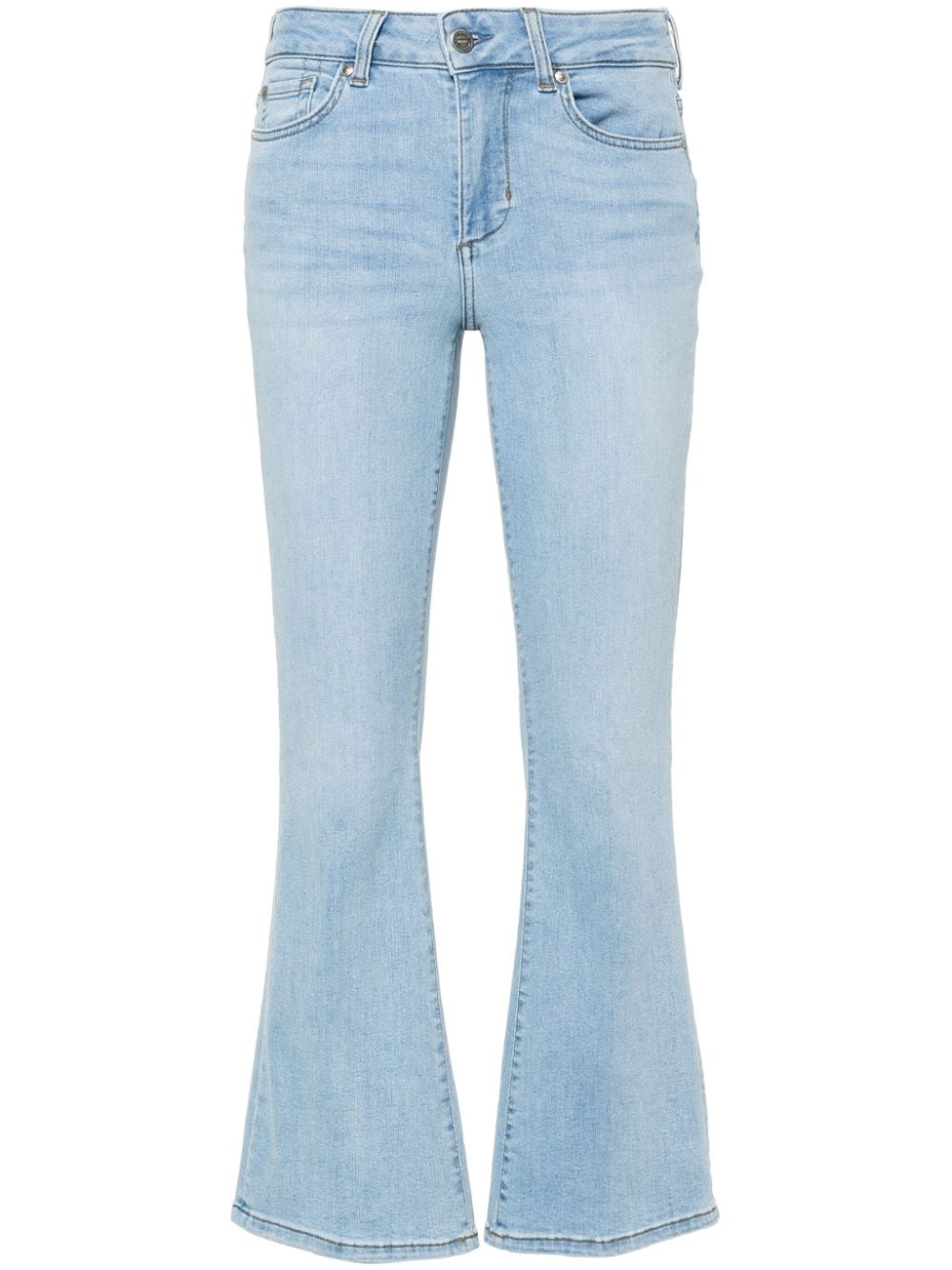 LIU JO cropped bootcut jeans - Blue von LIU JO