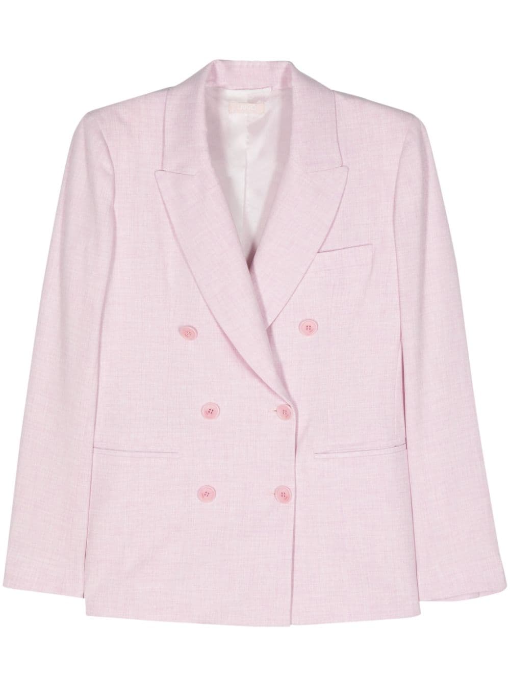 LIU JO double-breasted blazer - Pink von LIU JO