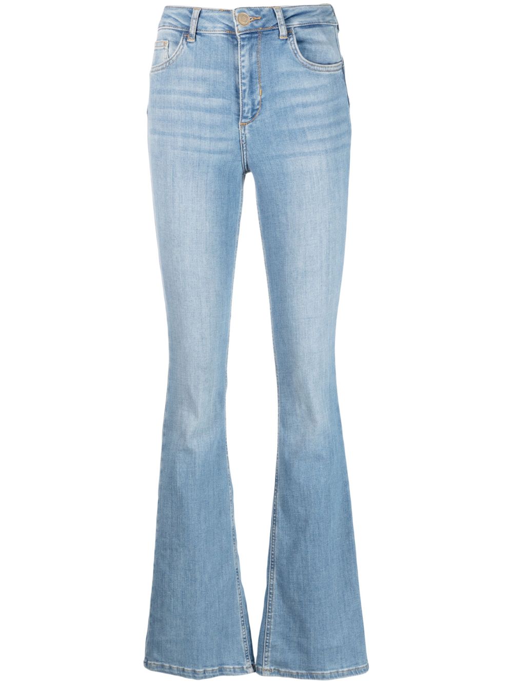 LIU JO flared-cut denim jeans - Blue von LIU JO