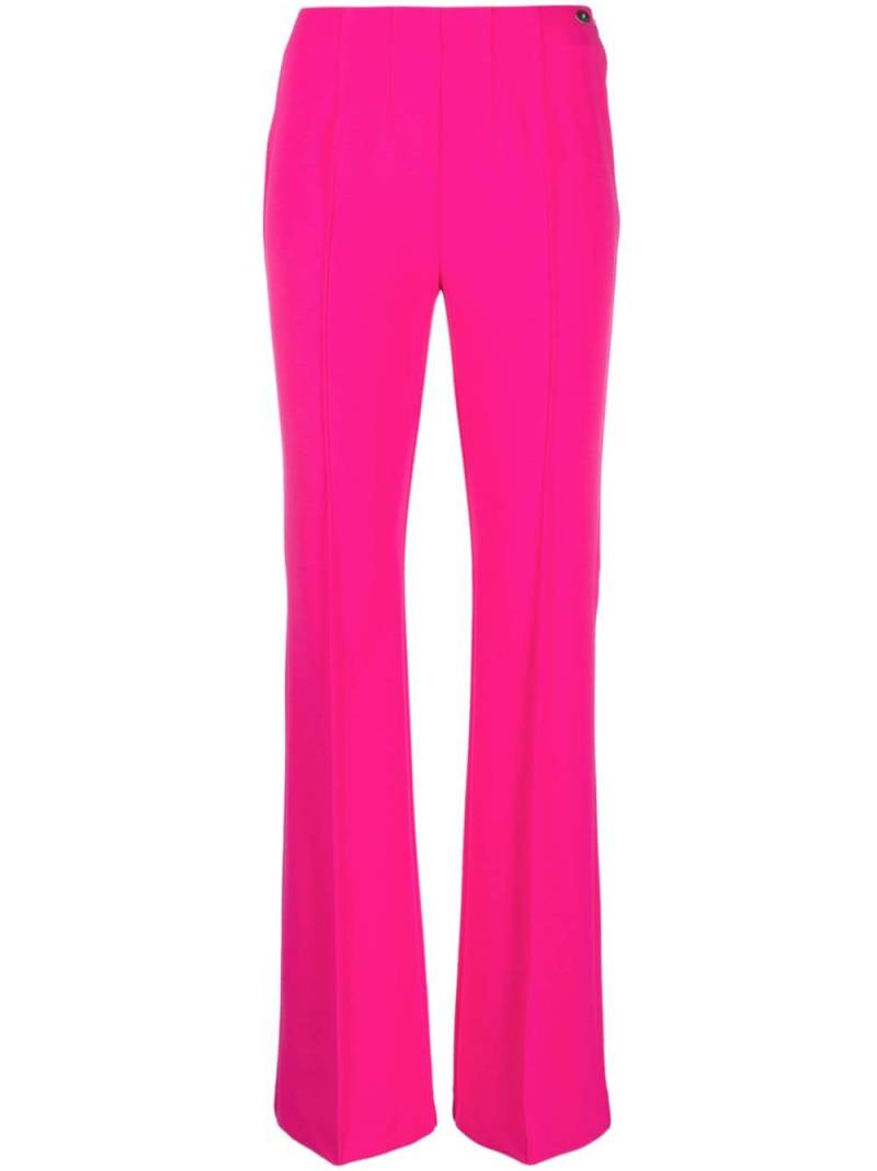 LIU JO flared tailored trousers - Pink von LIU JO