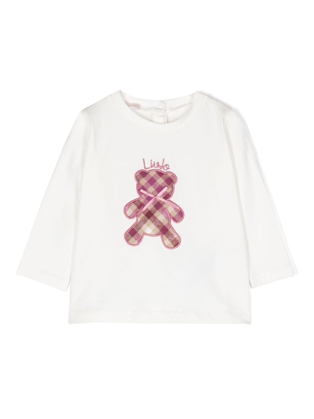 Liu Jo Kids graphic-print long-sleeve T-shirt - White von Liu Jo Kids