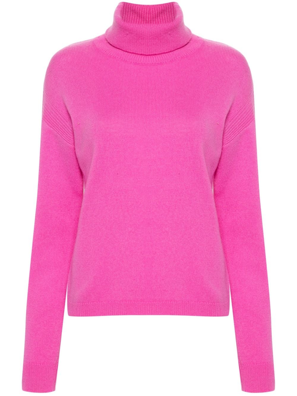 LIU JO high-neck wool jumper - Pink von LIU JO