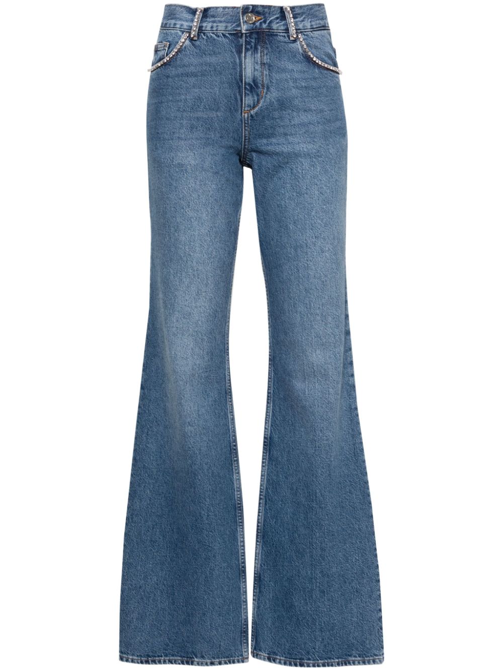 LIU JO high-rise flared jeans - Blue von LIU JO