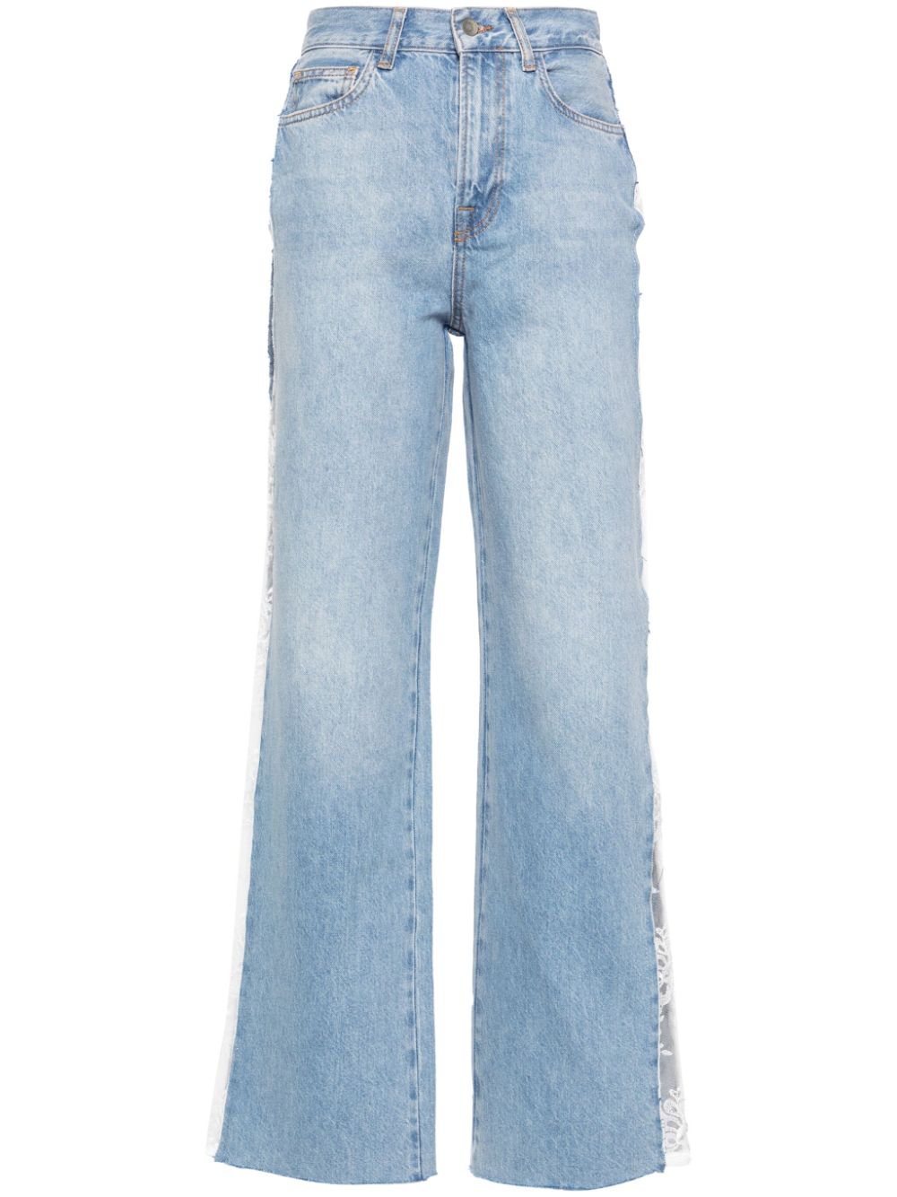 LIU JO high-rise straight jeans - Blue von LIU JO