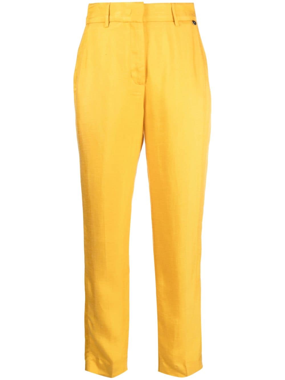 LIU JO high-waisted tapered trousers - Yellow von LIU JO