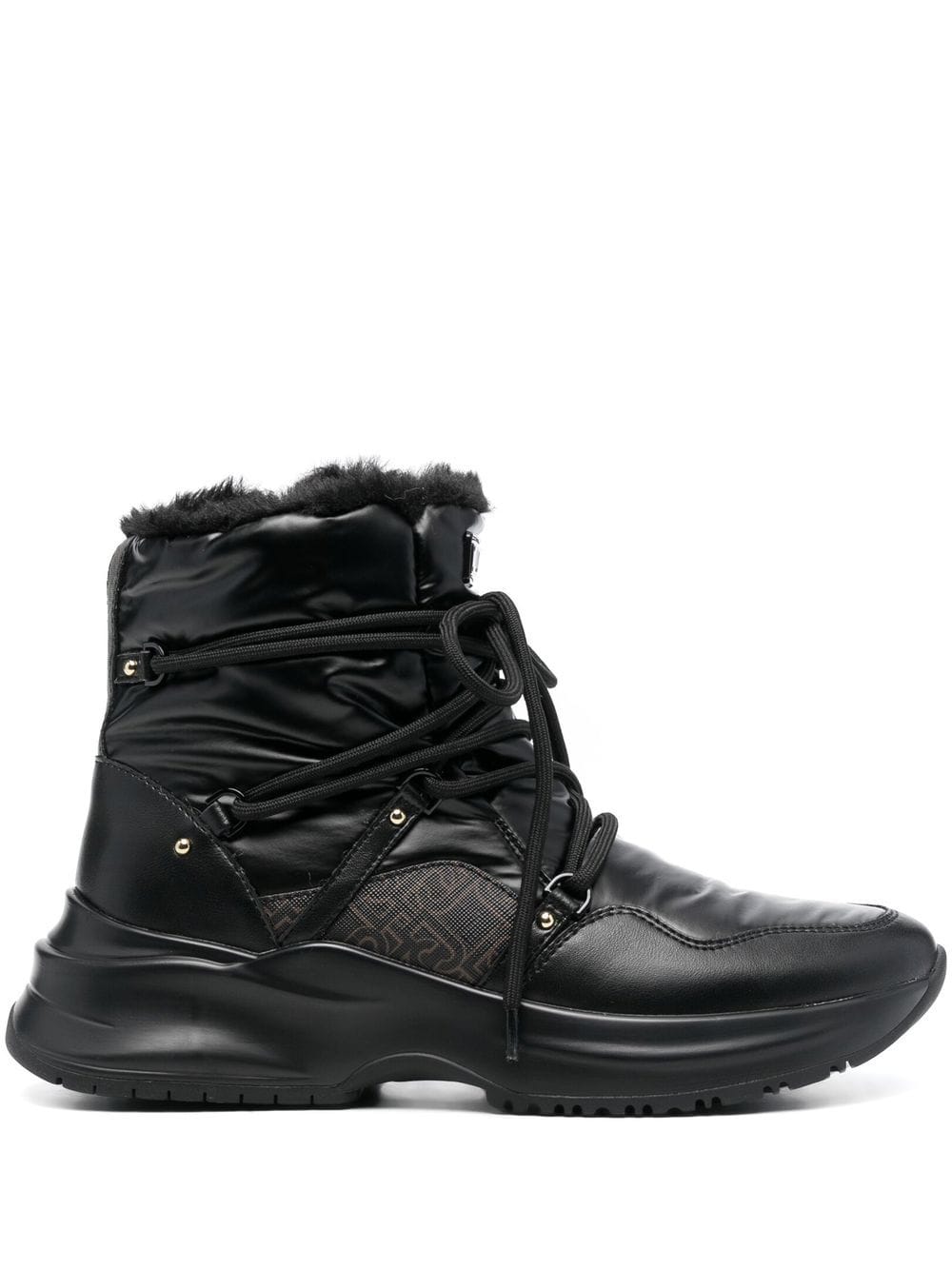 LIU JO lace-up ankle boots - Black von LIU JO