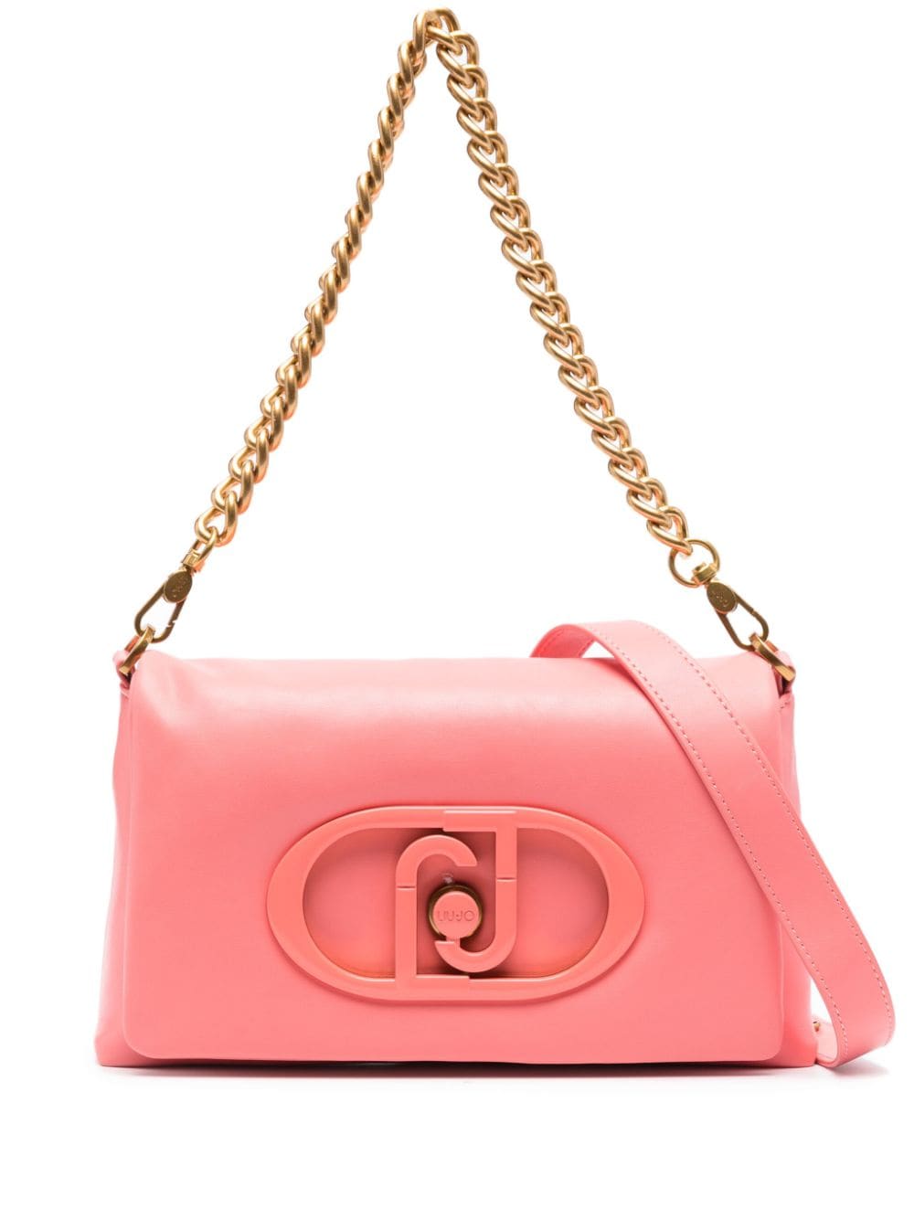 LIU JO logo-lettering shoulder bag - Pink von LIU JO