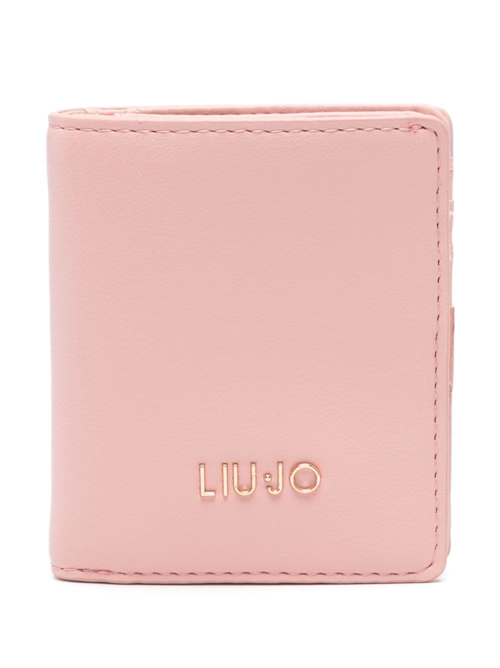 LIU JO logo-lettering wallet - Pink von LIU JO