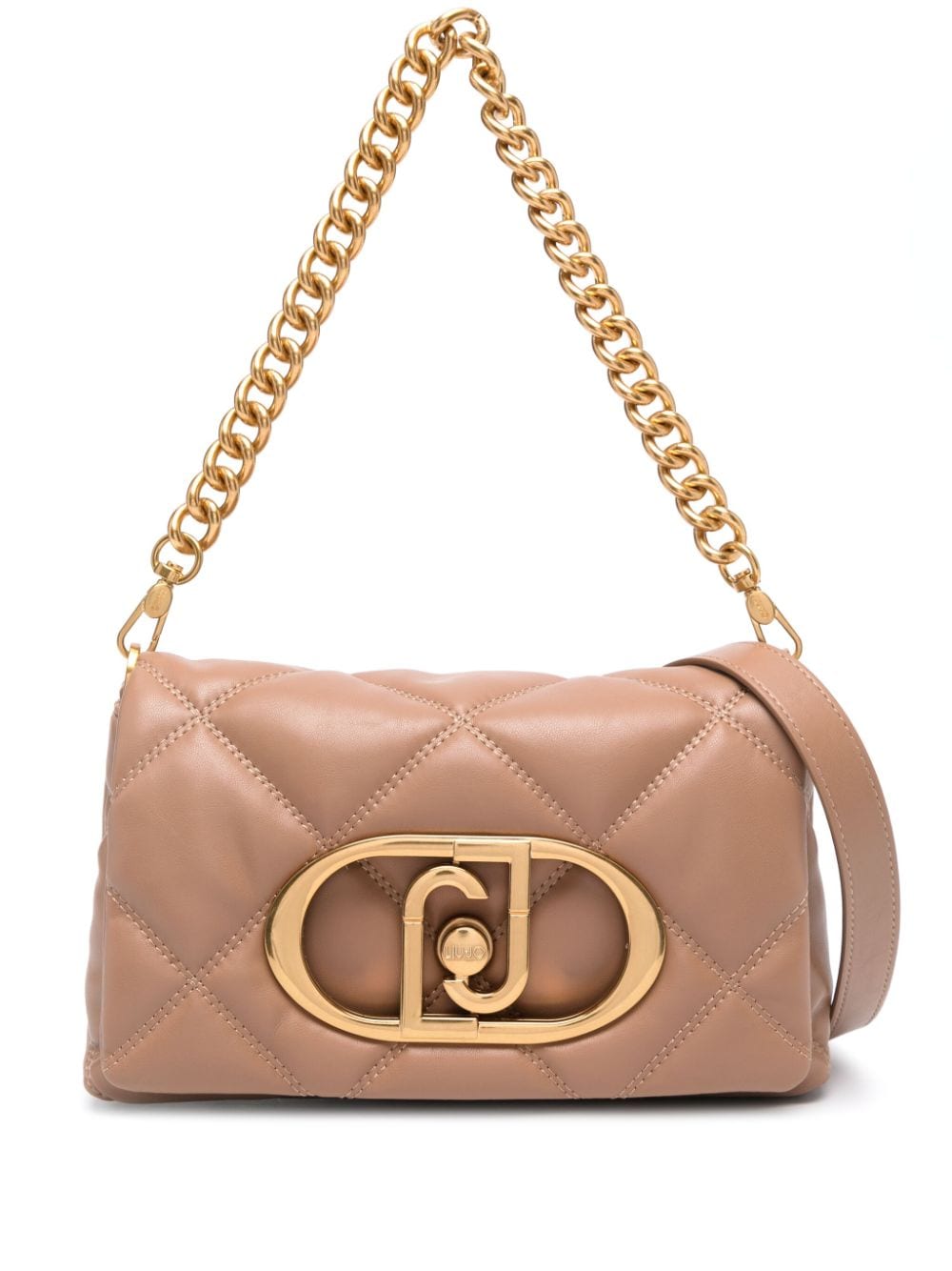 LIU JO logo-plaque crossbody bag - Brown von LIU JO